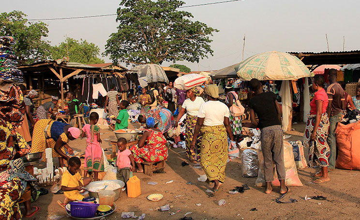 Marché de Glazoué